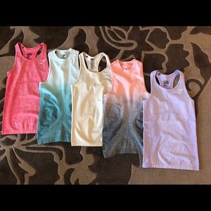 Gymshark Seamless Tanks/ Vests